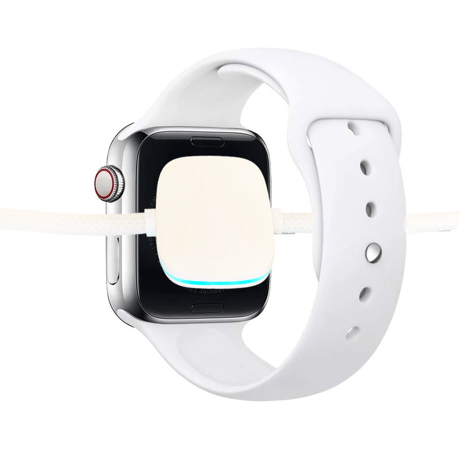 2-in-1 Oplaadkabel (USB-A) met Apple Watch oplader en Lightning connector