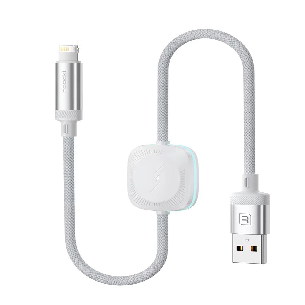 2-in-1 Oplaadkabel (USB-A) met Apple Watch oplader en Lightning connector ⌚⚡