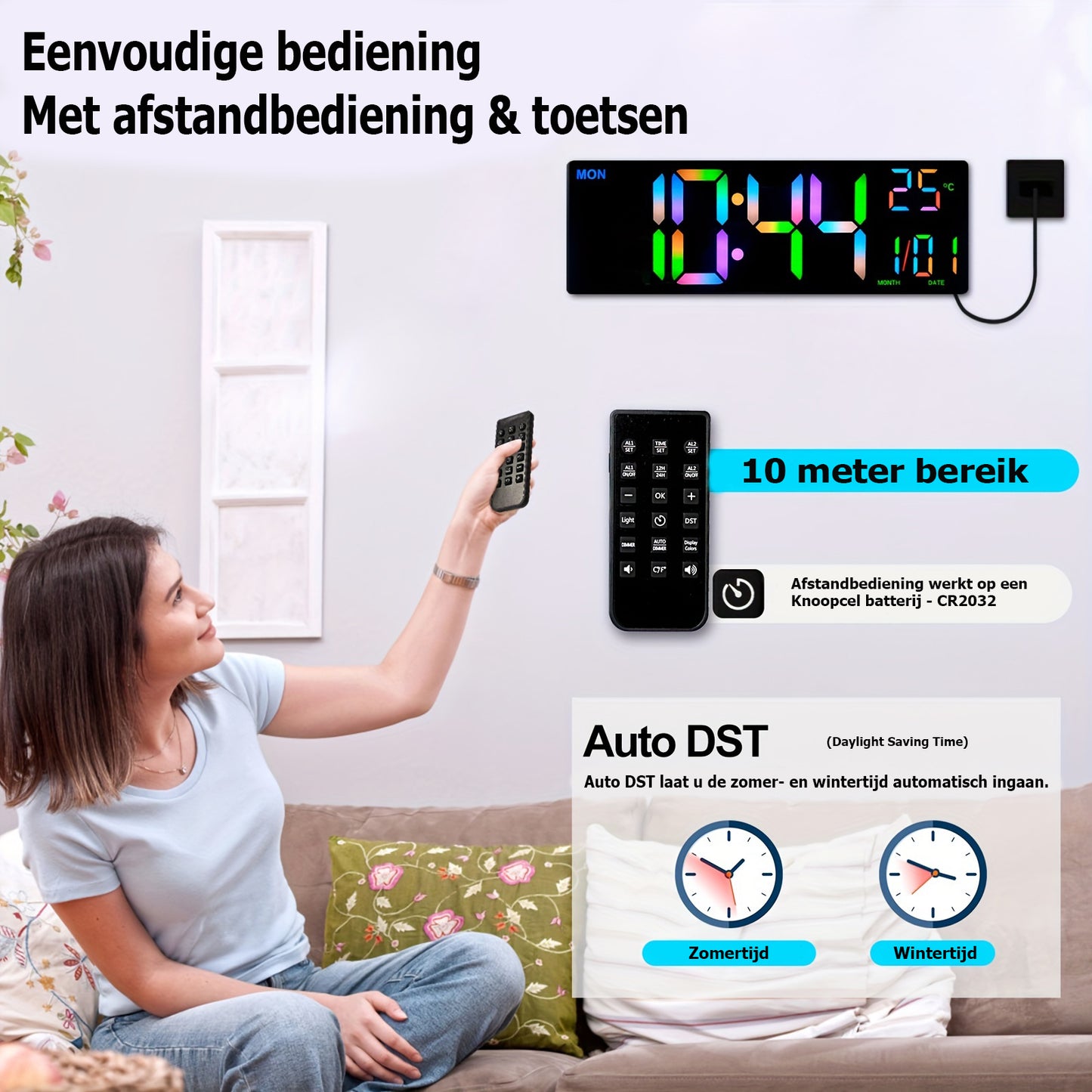 LED_Wandklok