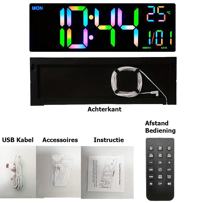 LED_Wandklok