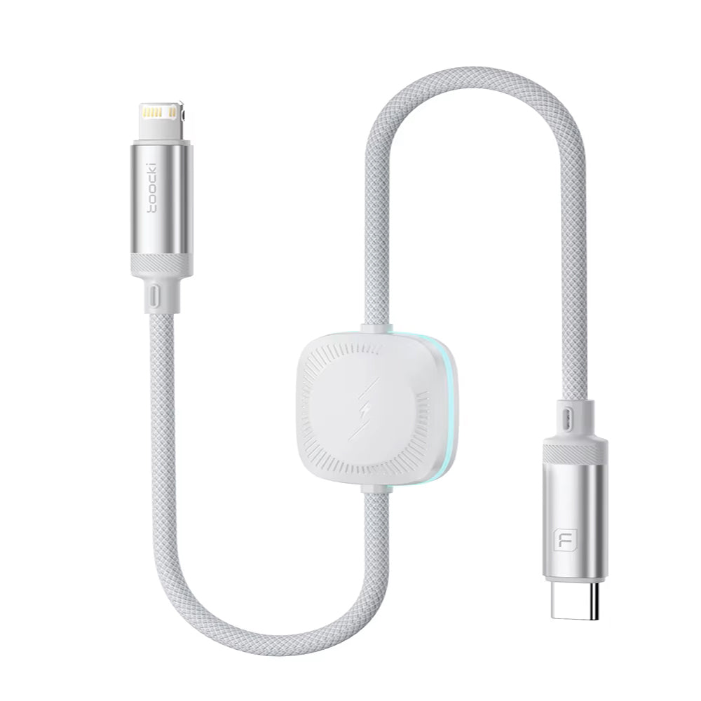 2-in-1 Oplaadkabel (USB-C) met Apple Watch oplader en Lightning connector