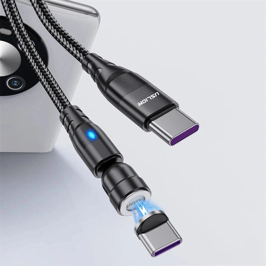 100W Magnetic Type-C Kabel
