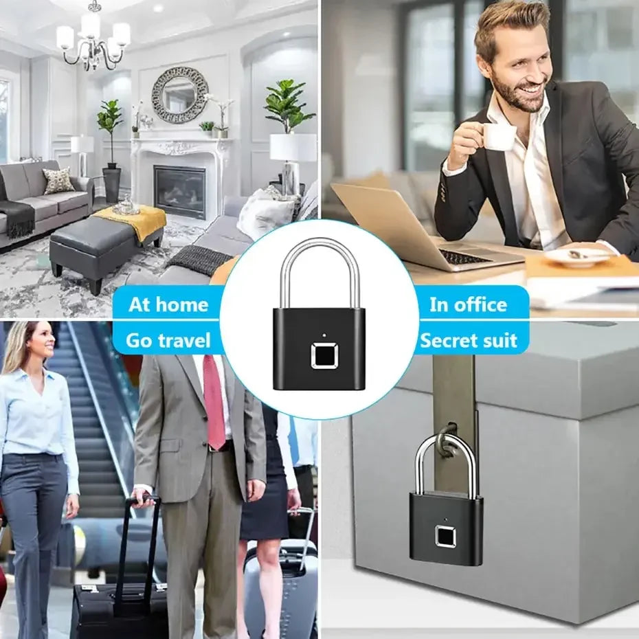 Vingerafdruk Hangslot Waterdicht (IP67)