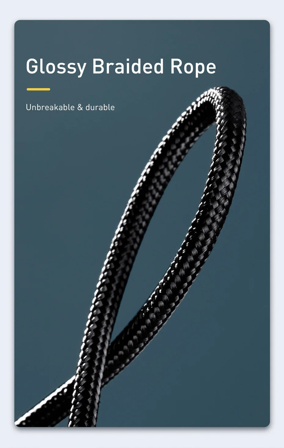 USB Type C naar USB C Kabel voor iPhone 16, 15 - 100W/5A PD Snellader Kabel