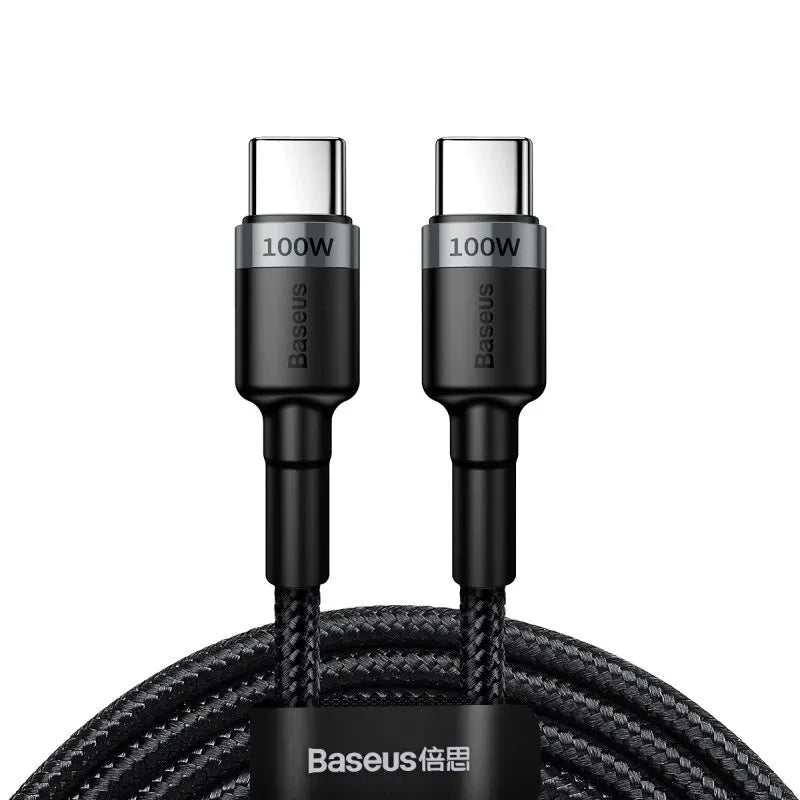 USB Type C naar USB C Kabel voor iPhone 16, 15 - 100W/5A PD Snellader Kabel