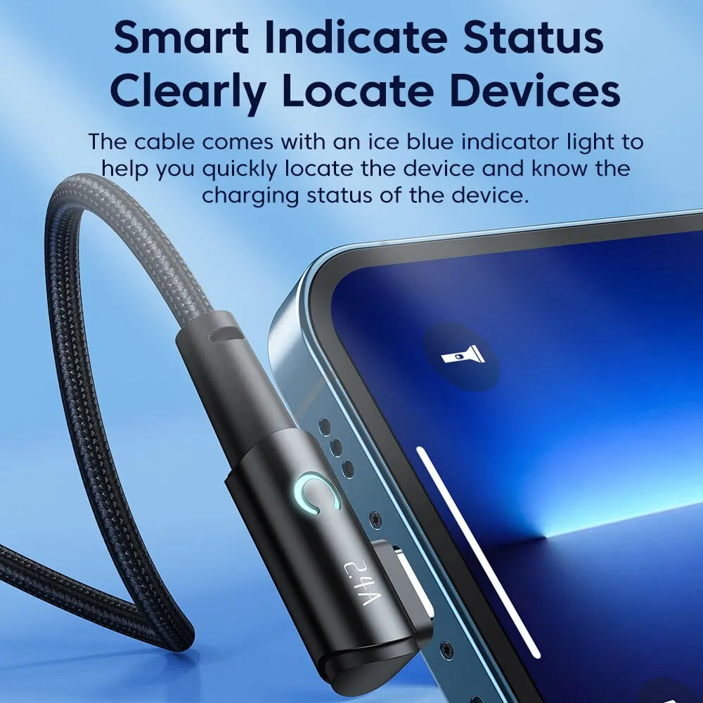 USB-kabel met Lightning voor iPhone 14, 13, 12, 11 Pro Max