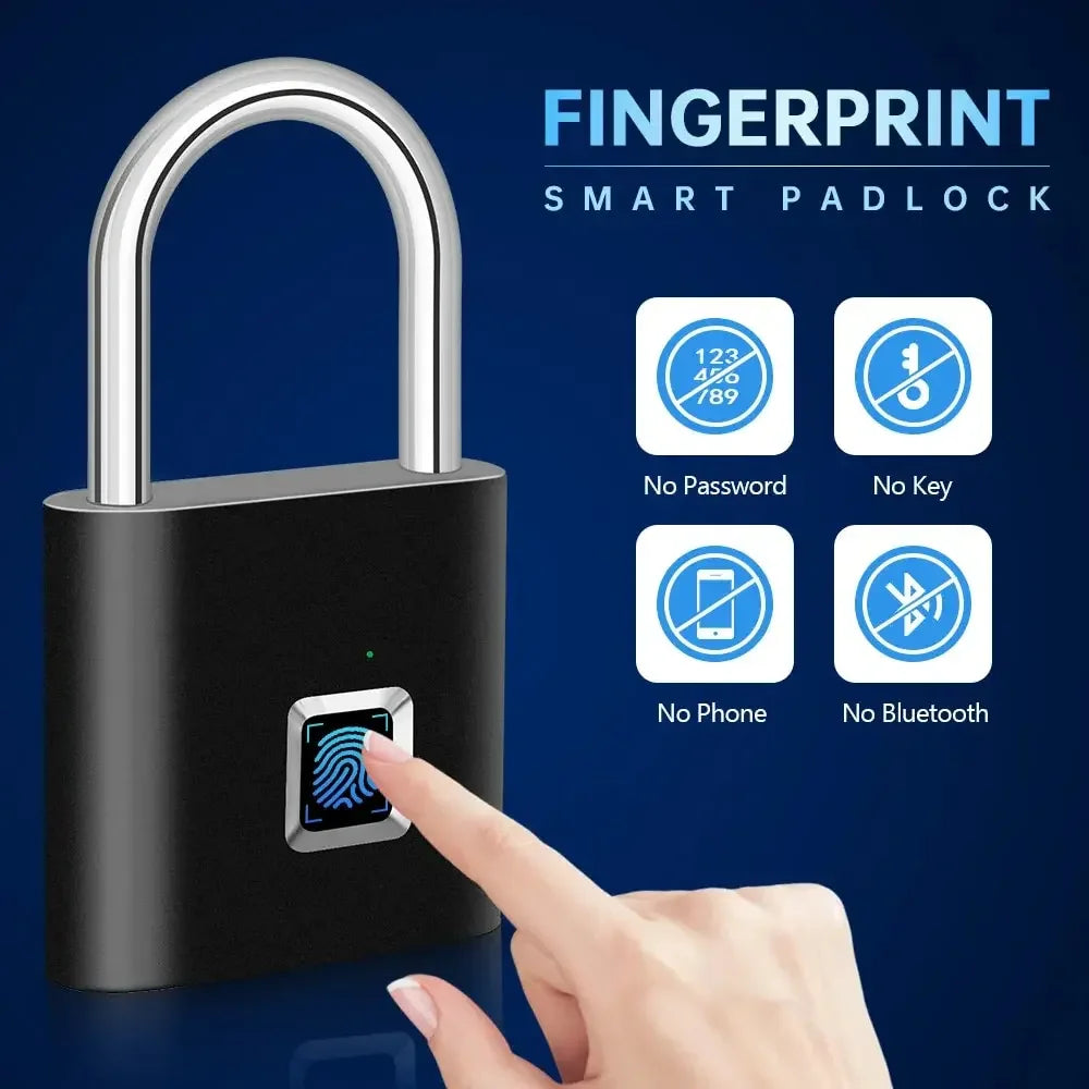 Vingerafdruk Hangslot