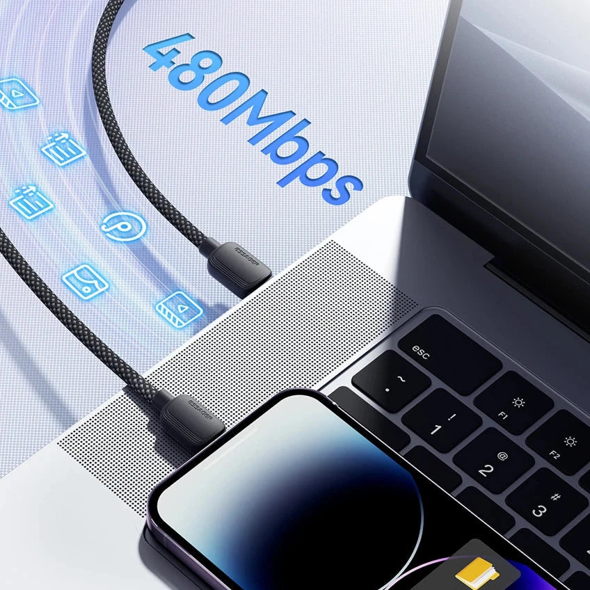 USB Type-C naar Lightning Kabel - 20W snellader iPhone en iPad