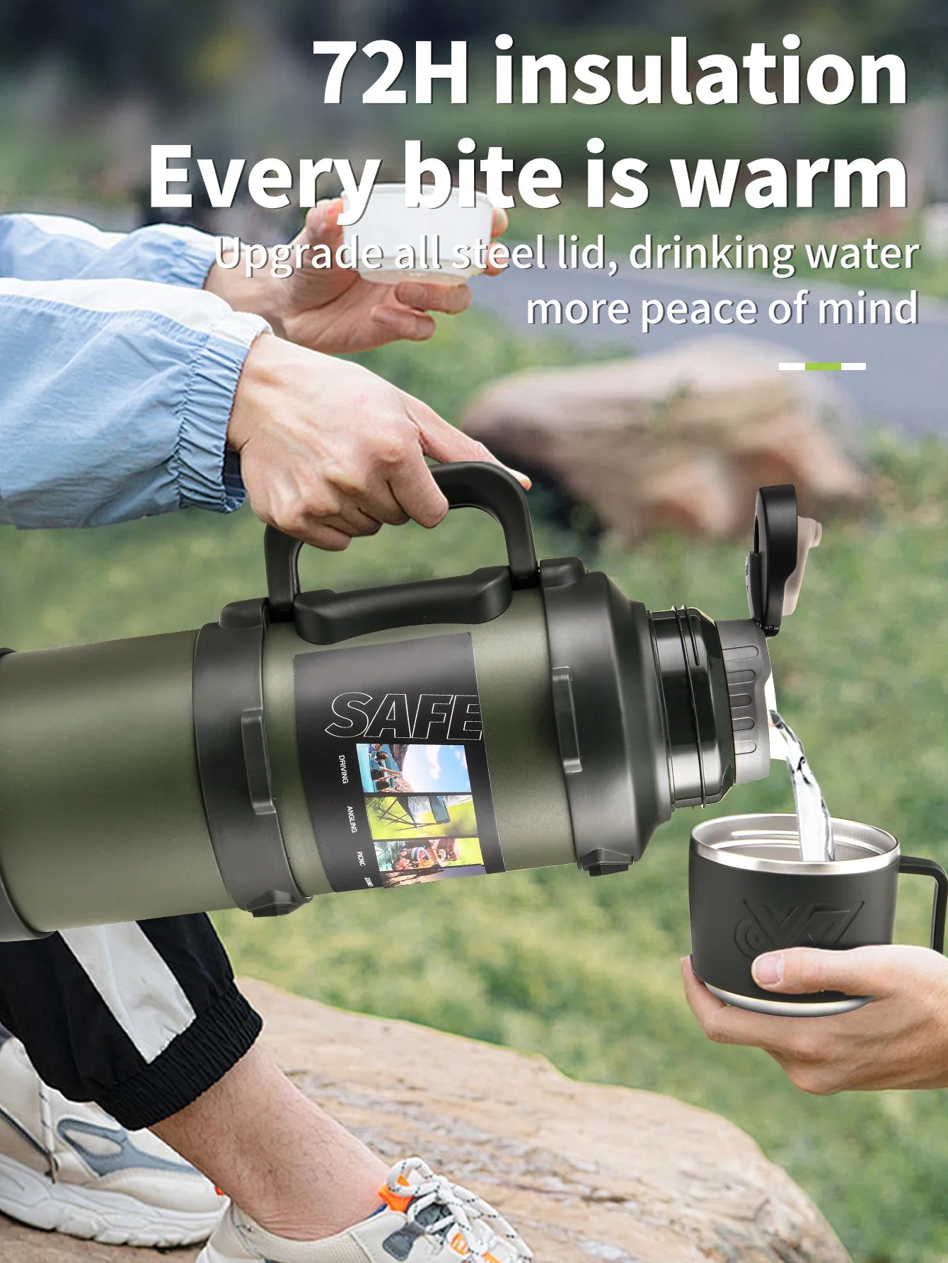 Thermosfles RVS 316 – Grote Capaciteit | Met Theefilter