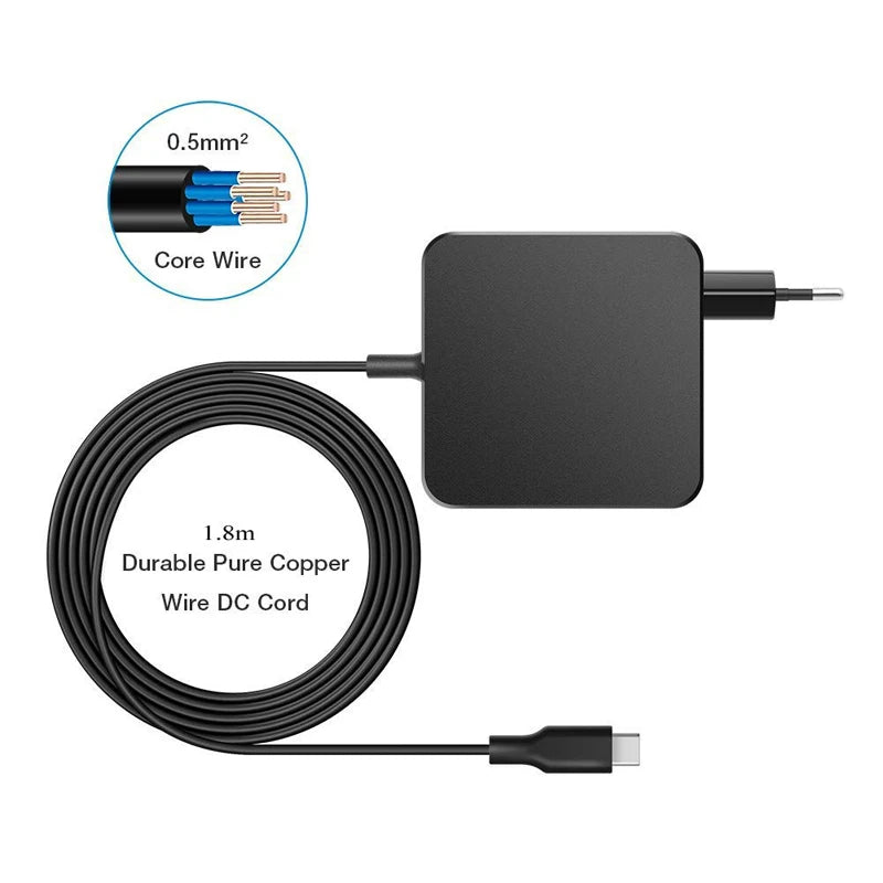90W USB C Adapter
