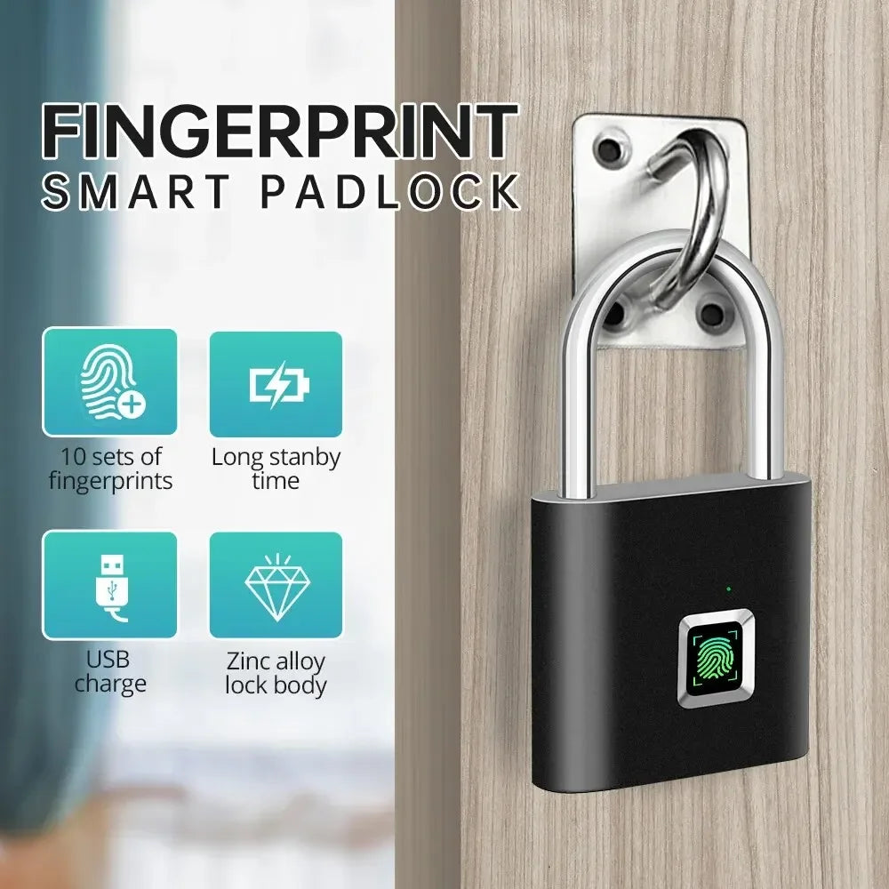 Vingerafdruk Hangslot 7