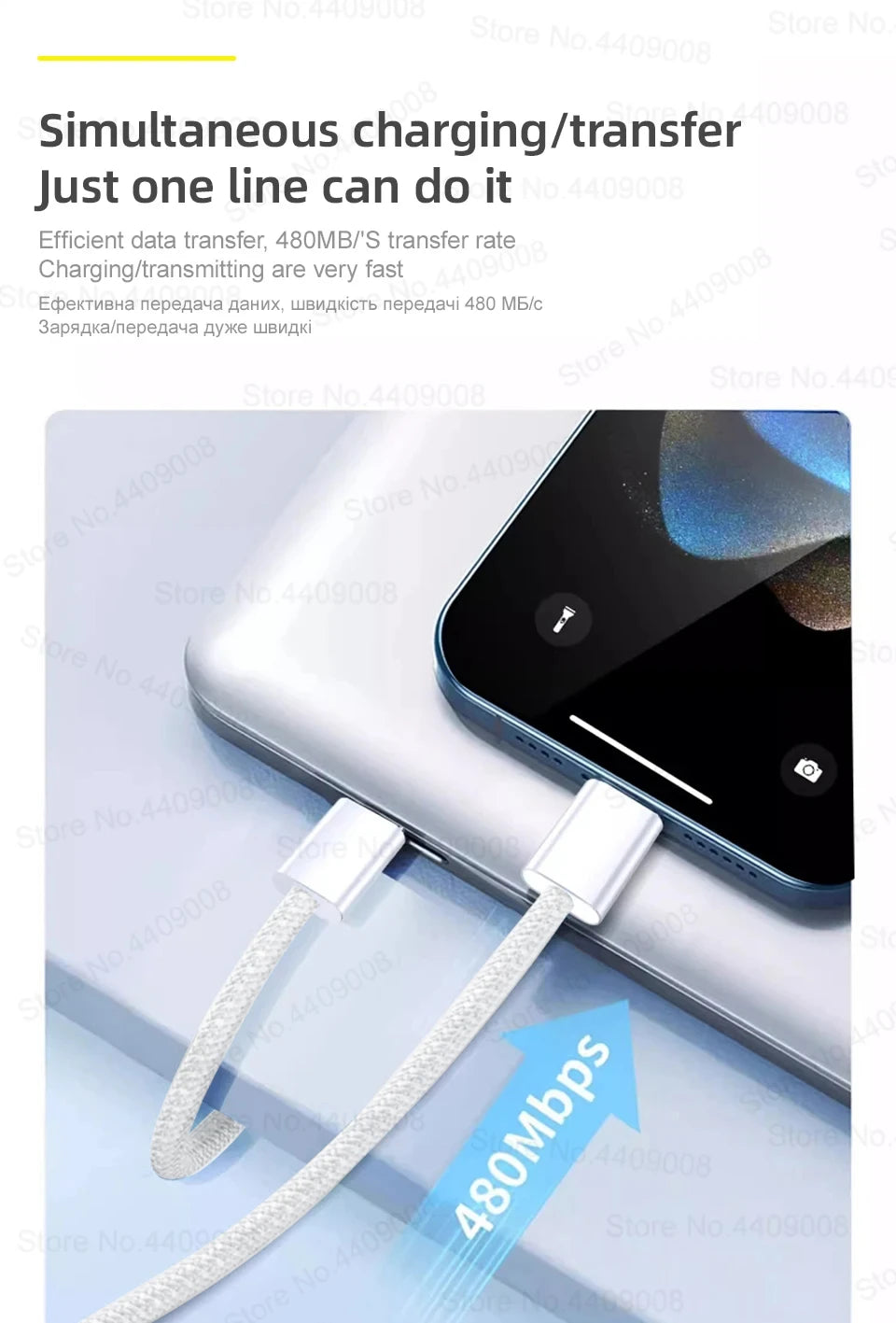 35W USB-C Snellader voor Apple iPhone