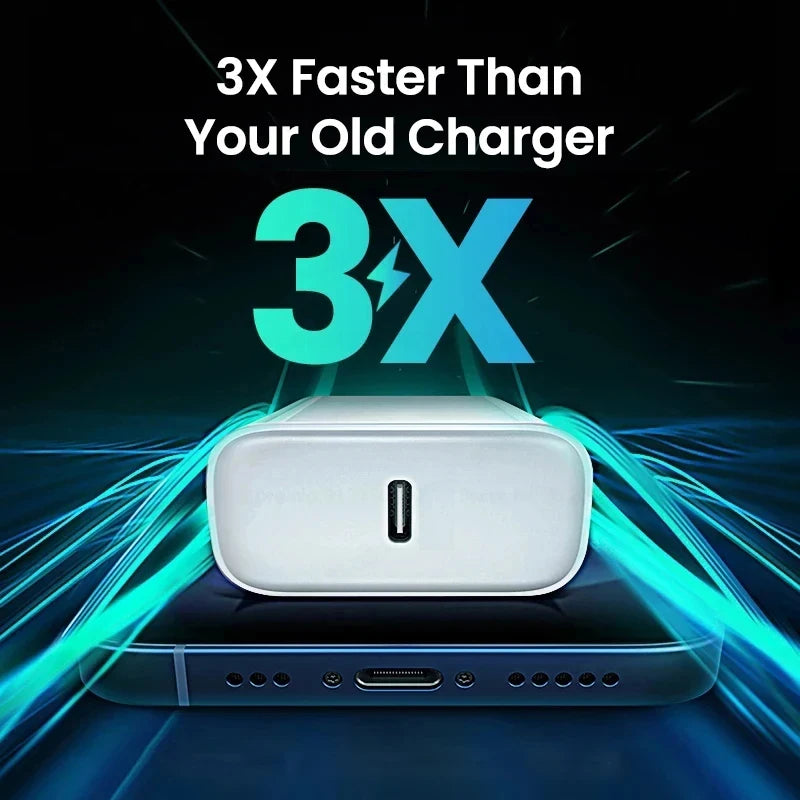 35W USB-C Snellader voor Apple iPhone