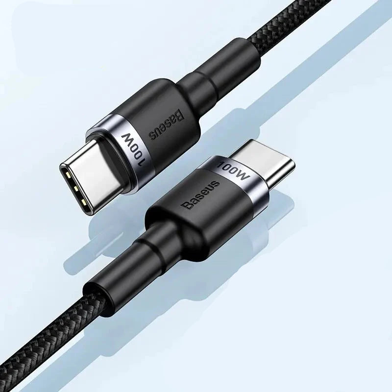 USB Type C naar USB C Kabel voor iPhone 16, 15 - 100W/5A PD Snellader Kabel