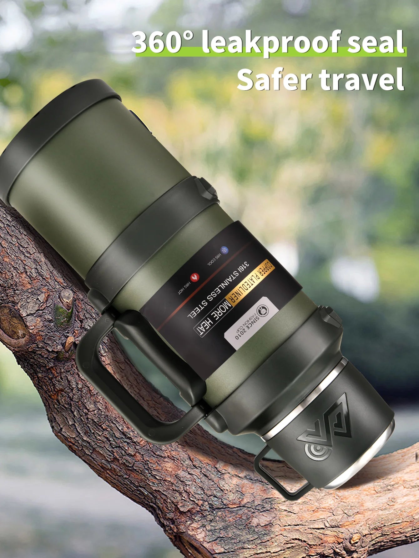 Thermosfles RVS 316 – Grote Capaciteit | Met Theefilter lekvrij
