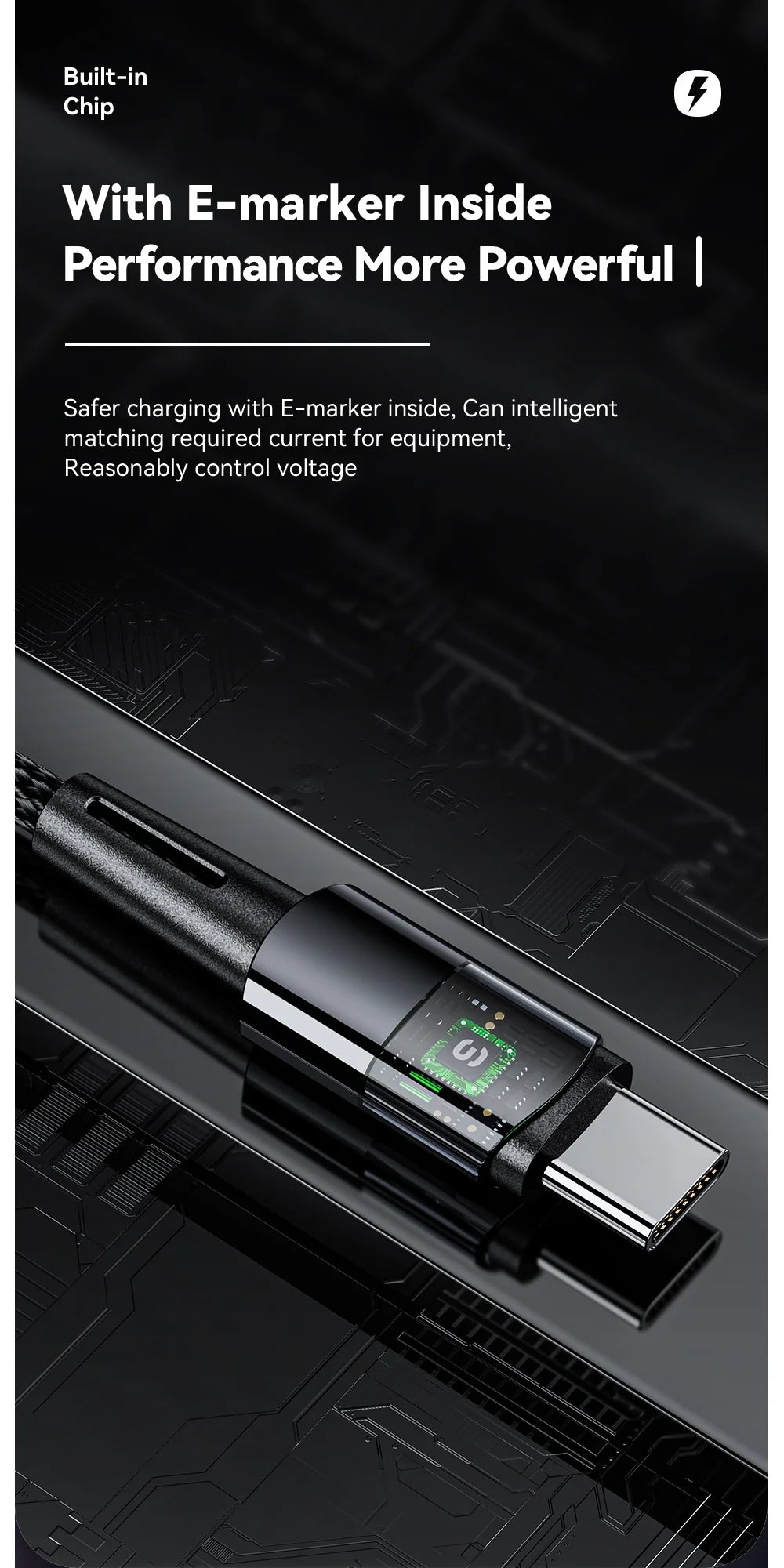 240W Super Fast Charging Kabel Type C naar Type C