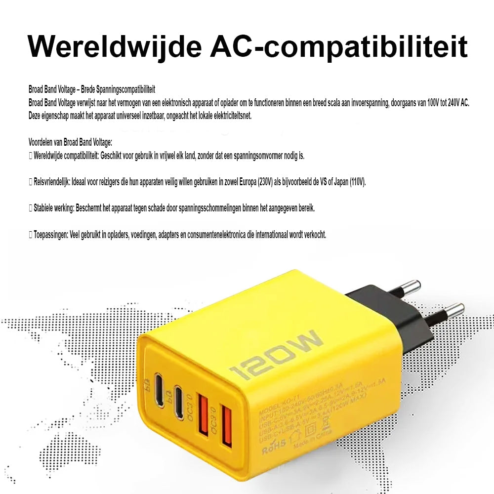 120W Snellader