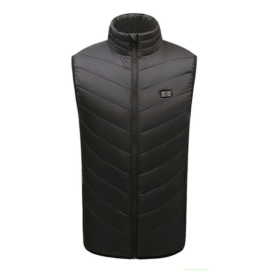 Verwarmde Bodywarmer USB 15 Verwarmingselementen