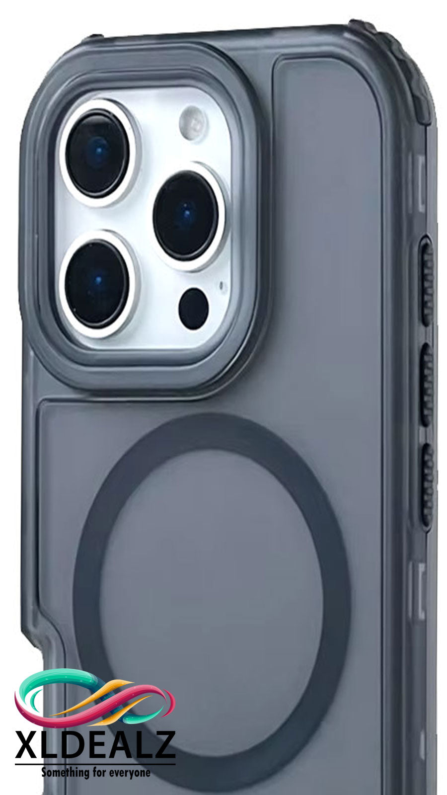 3 IN 1 doorzichtige Mag Safe hoes voor iPhone 16, 15, 14, 13, Pro,Max lens bescherming