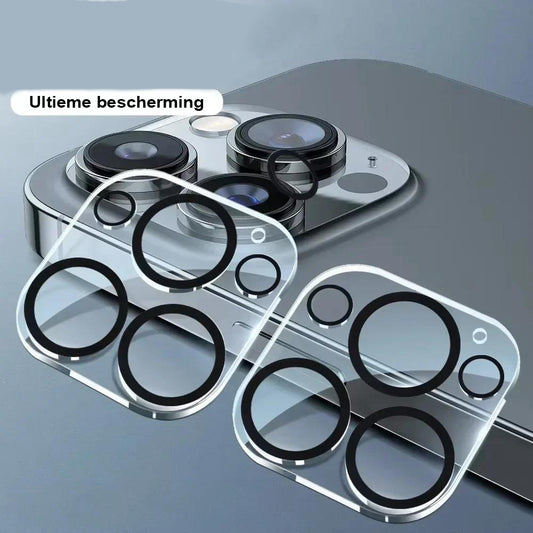 Camera Lens Bescherming voor iPhone 13, 14, 15 en 16 – Gehard Glas