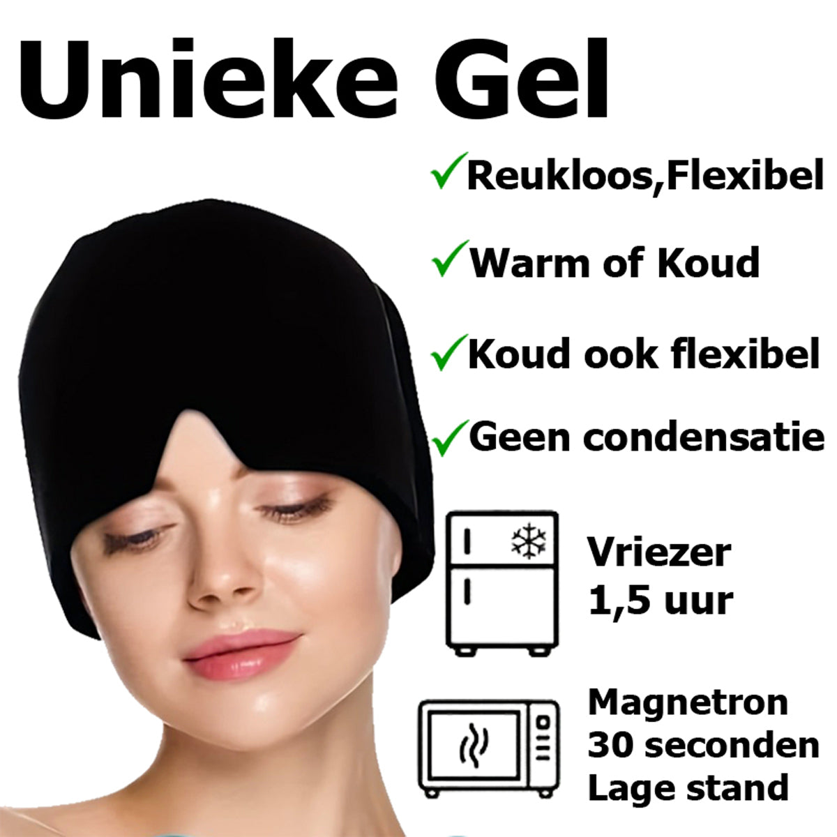 Hoofdband voor Migraine en Hoofdpijn