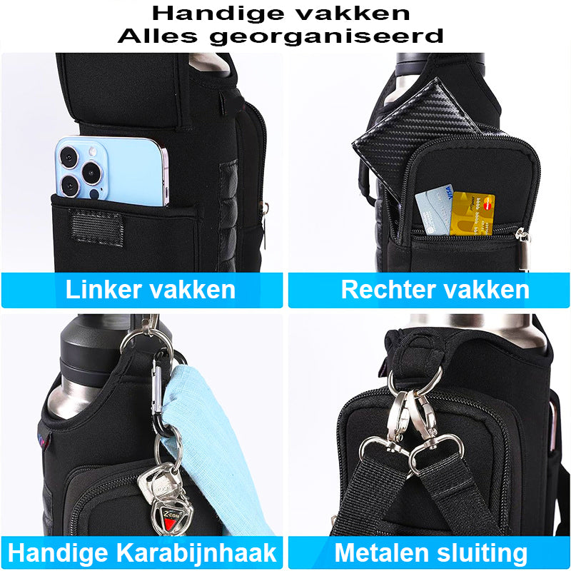 Hoes magnetisch voor drinkfles