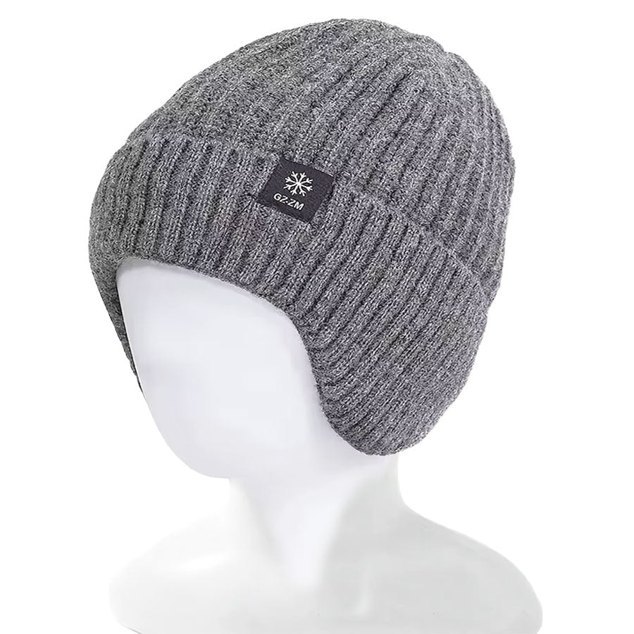Gevoerde Wintermuts Beanie – Unisex met Oorbescherming