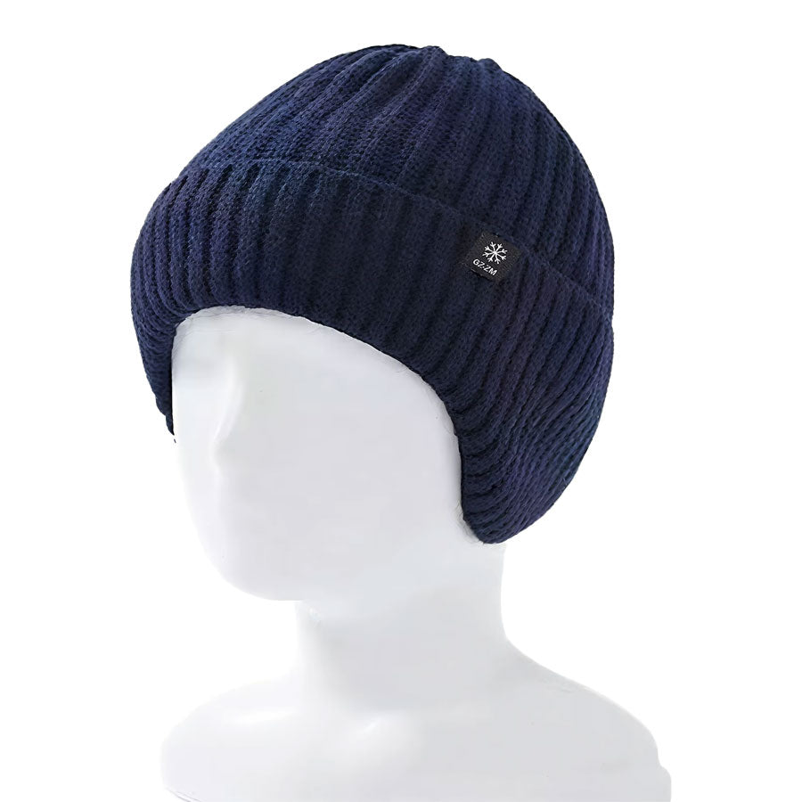 Gevoerde Wintermuts Beanie – Unisex met Oorbescherming