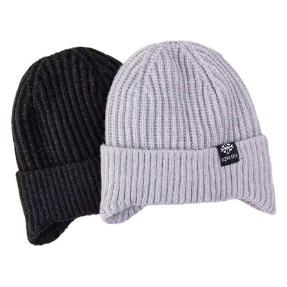 Gevoerde Wintermuts Beanie – Unisex met Oorbescherming – Katoen/Polyester – Warm & Comfortabel