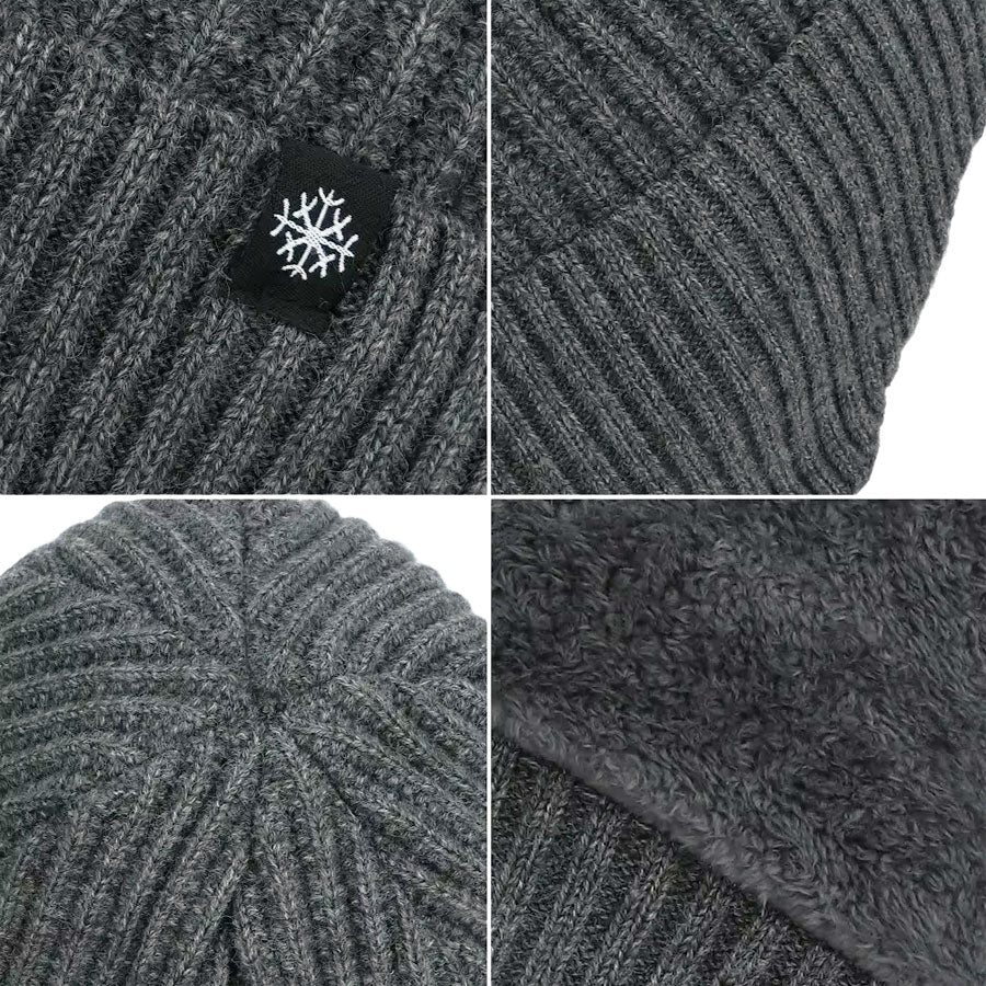 Gevoerde Wintermuts Beanie – Unisex met Oorbescherming