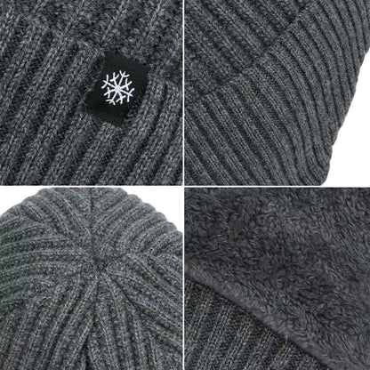 Gevoerde Wintermuts Beanie – Unisex met Oorbescherming