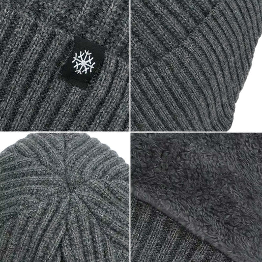 Gevoerde Wintermuts Beanie – Unisex met Oorbescherming