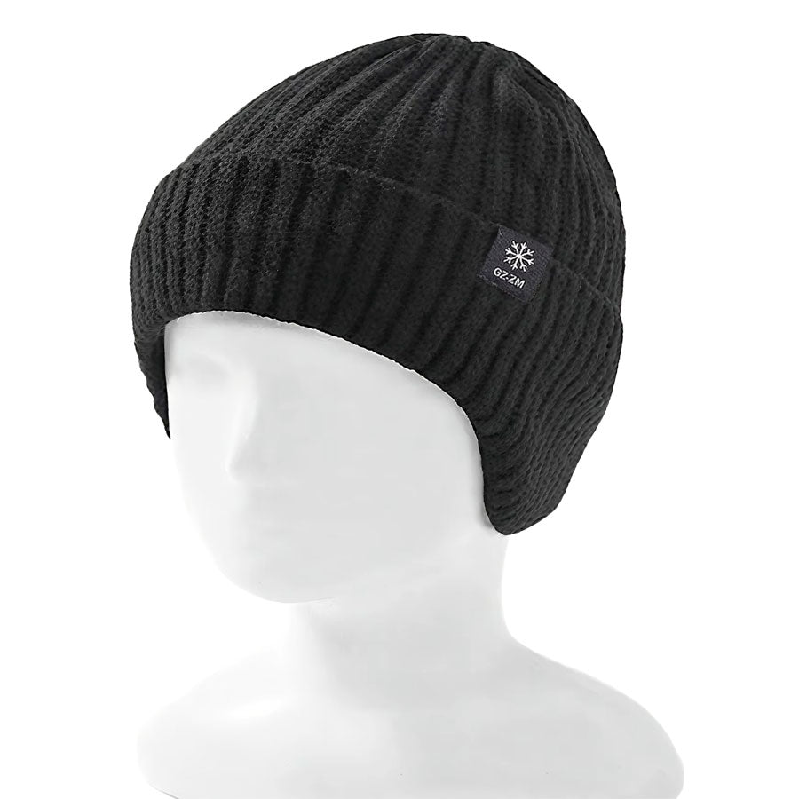 Gevoerde Wintermuts Beanie – Unisex met Oorbescherming