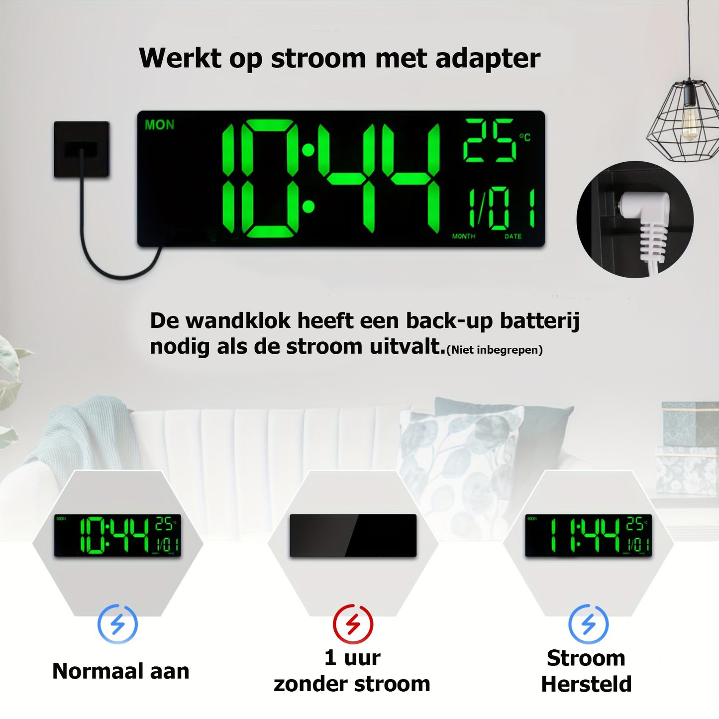 LED_Wandklok
