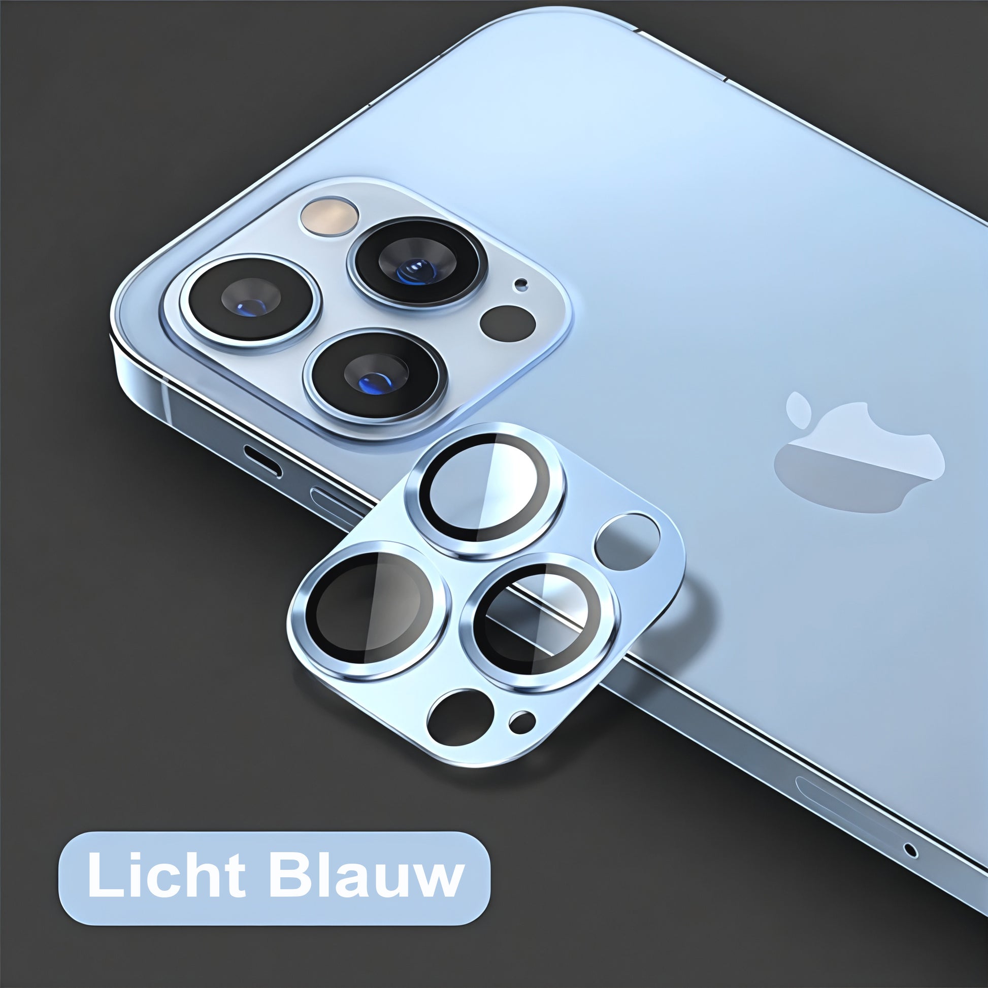 Metalen Camera Lens Bescherming voor iPhone 14, 15, 16 Pro / Pro Max / Plus
