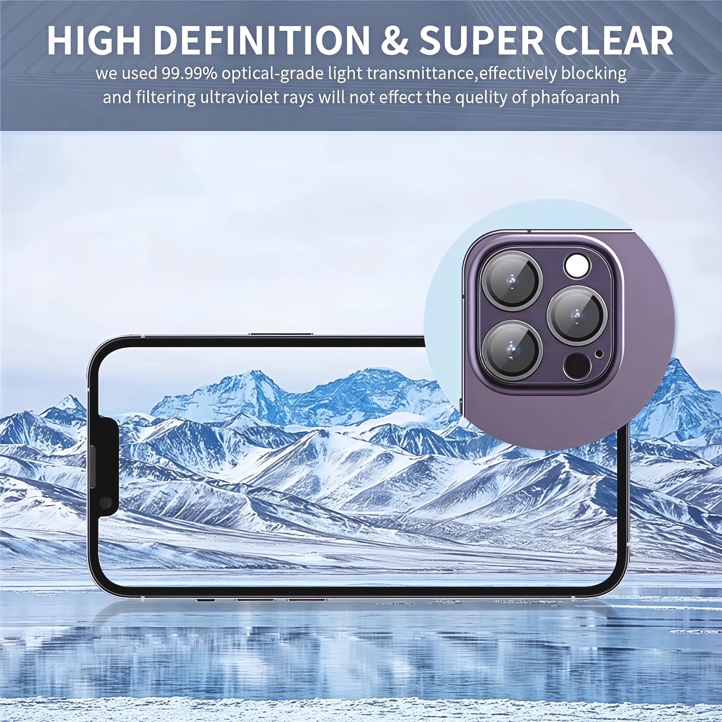 Metalen Camera Lens Bescherming voor iPhone 14, 15, 16 Pro / Pro Max / Plus