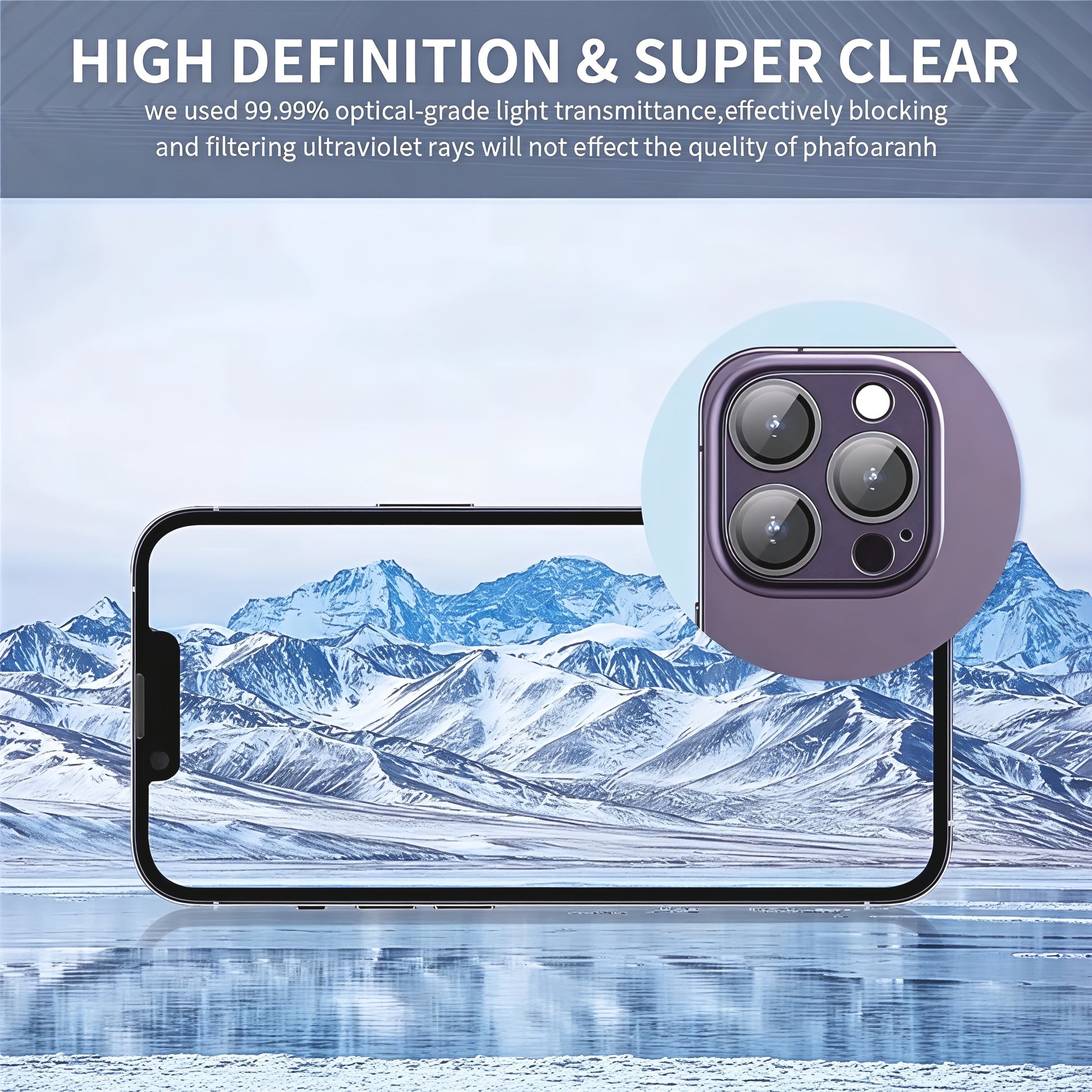 Metalen Camera Lens Bescherming voor iPhone 14, 15, 16 Pro / Pro Max / Plus