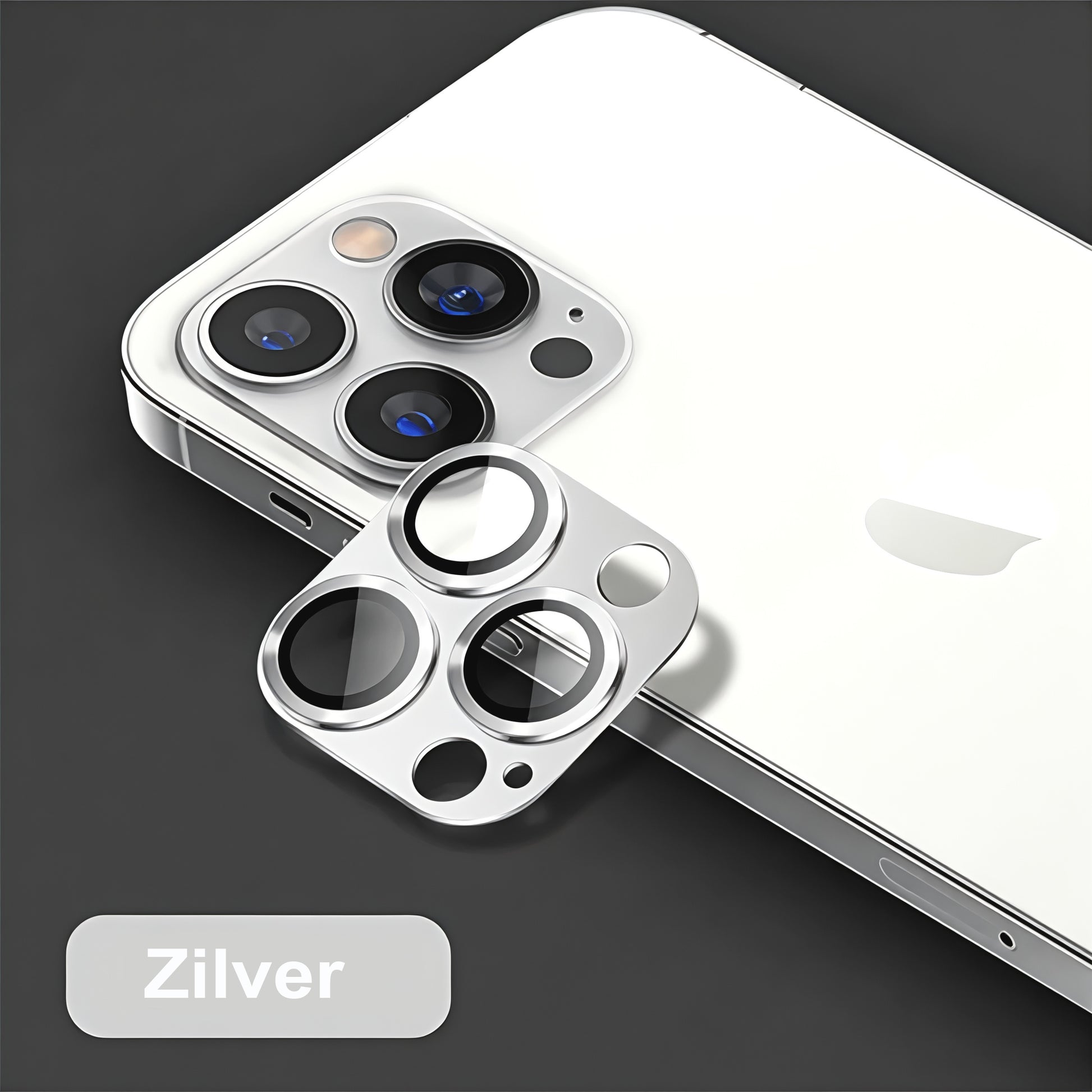 Metalen Camera Lens Bescherming voor iPhone 14, 15, 16 Pro / Pro Max / Plus