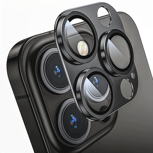 Metalen Camera Lens Bescherming voor iPhone 14, 15, 16 Pro / Pro Max / Plus