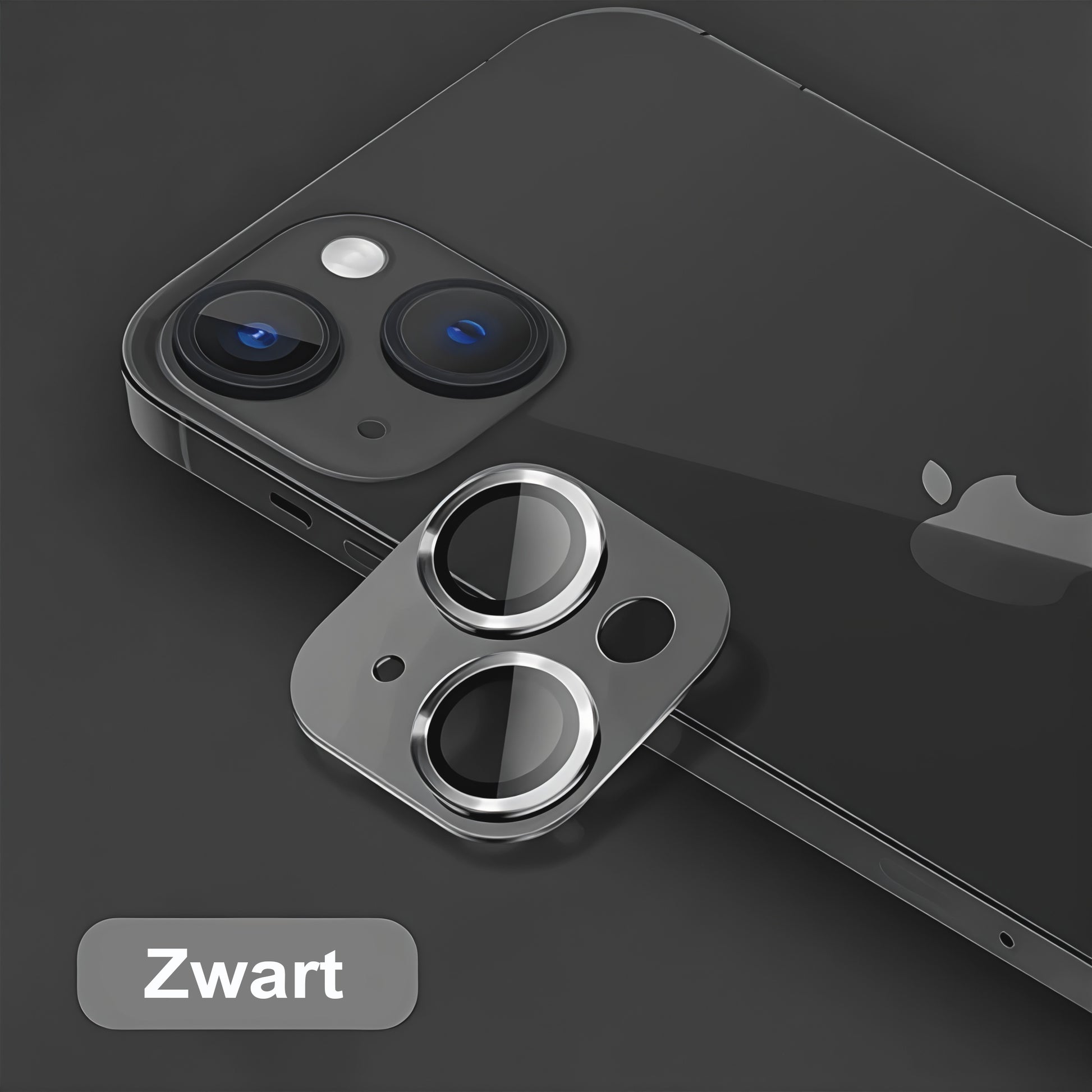 Metalen Camera Lens Bescherming voor iPhone 14, 15, 16 Pro / Pro Max / Plus