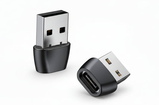 USB-A naar USB-C Adapter – Laden & Data – Compact plug & play