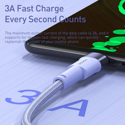 3A USB Type C-kabel voor snel opladen, Type C