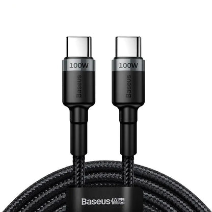 USB Type C naar USB C Kabel voor iPhone 16, 15 - 100W/5A PD Snellader Kabel