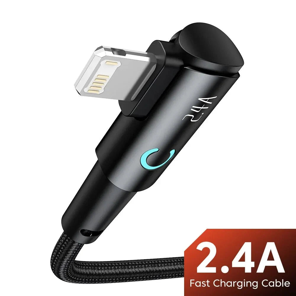 USB-kabel met Lightning voor iPhone 14, 13, 12, 11 Pro Max