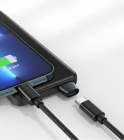 USB-A naar USB-C Adapter – Laden & Data – Compact plug & play