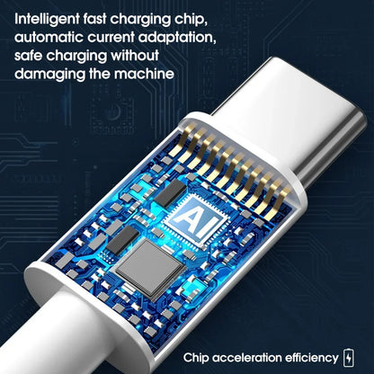 10A Type USB-C 120W Snellader kabel voor iPhone