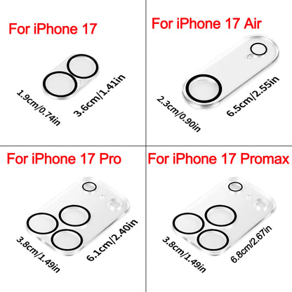 Gehard Glas Camera Lens Protector (Set van 2) voor iPhone 17 Pro Max en iPhone 17 Air.