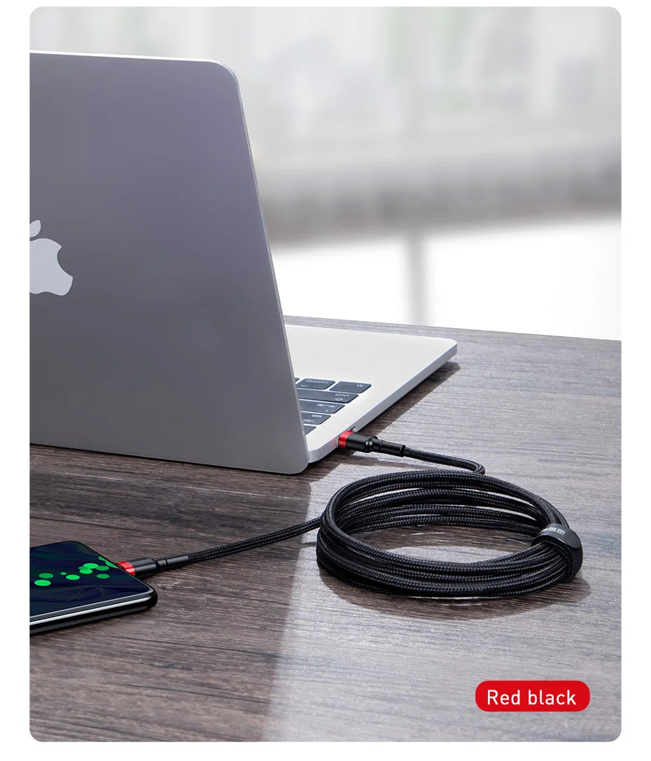 USB Type C naar USB C Kabel voor iPhone 16, 15 - 100W/5A PD Snellader Kabel