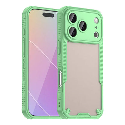 iPhone 17 Case – Matte Half Transparante Flexibele iPhone hoes