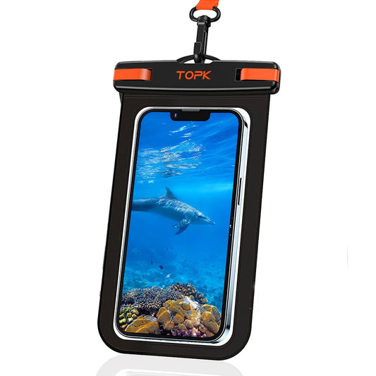 Universele Waterdichte Telefoonhoes IPX8 – 215x115 mm, tot 30m diep